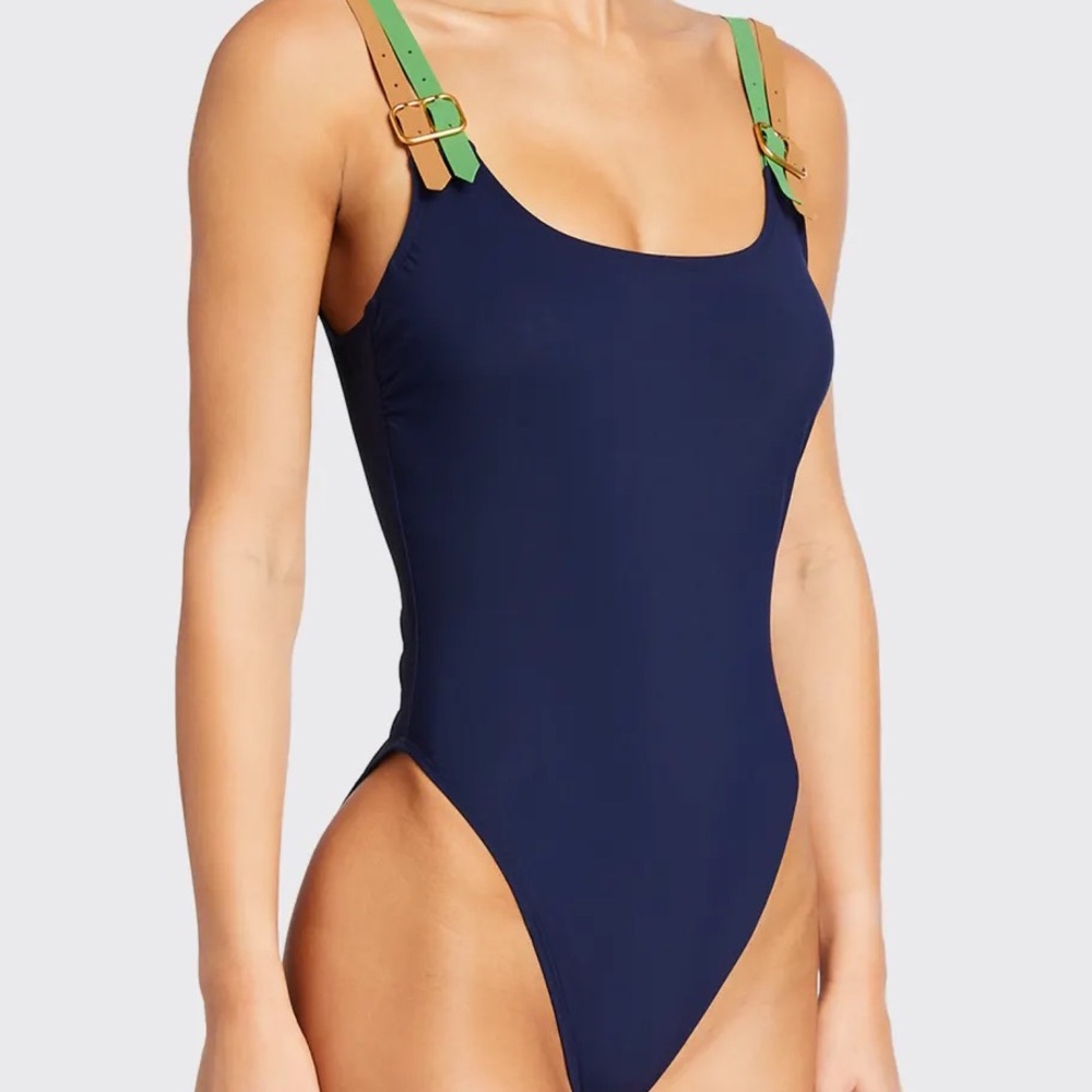 Tory Burch Buckle Tank Suit
